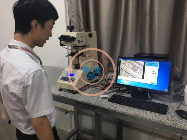 萊金品牌顯微硬度計(jì)，性能優(yōu)異再次被現(xiàn)場(chǎng)考察的客戶指定為必選儀器